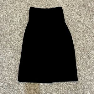 A pea in the pod, maternity, black, pencil skirt, size extra small
